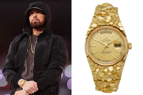 eminem rolex explorer|Eminem watch story.